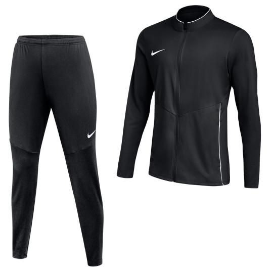 Nike Dri-FIT Park 26 Full-Zip Kids Tracksuit Black White