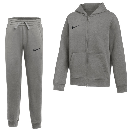 Nike Park 26 Fleece Vest Joggingpak Kids Donkergrijs Zwart