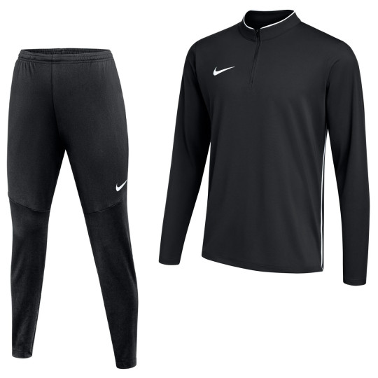 Nike Dri-FIT Park 26 Tracksuit 1/4-Zip Kids Black White