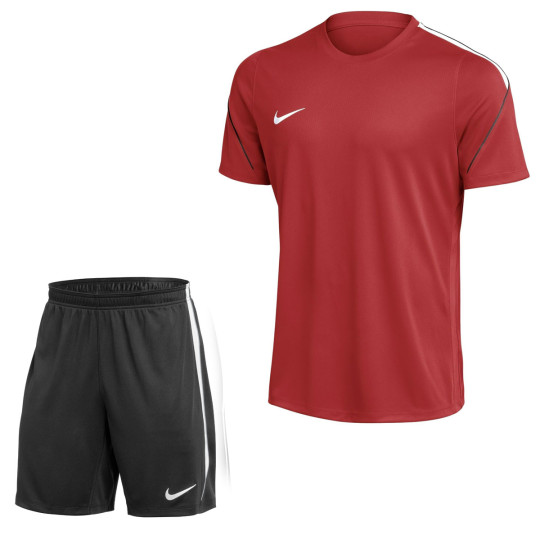 Kit d'entraînement Nike Dri-FIT Strike 26 rouge noir