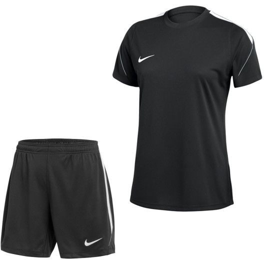 Nike Dri-FIT Strike 26 Trainingsset Dames Zwart Wit