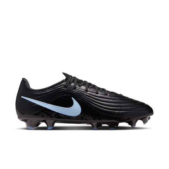 Nike Tiempo Maestro Academy Gras / Kunstgras Voetbalschoenen (MG) Zwart Lichtblauw