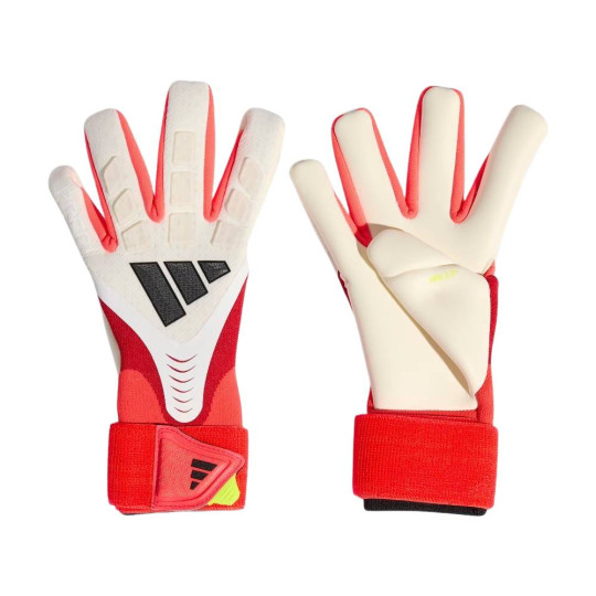 adidas Predator Pro Strap Keepershandschoenen Wit Rood Zwart