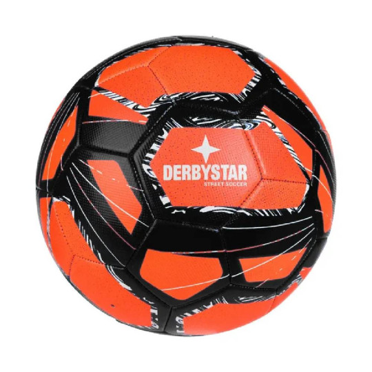 Derbystar Allstars Football Size 5 Orange Black