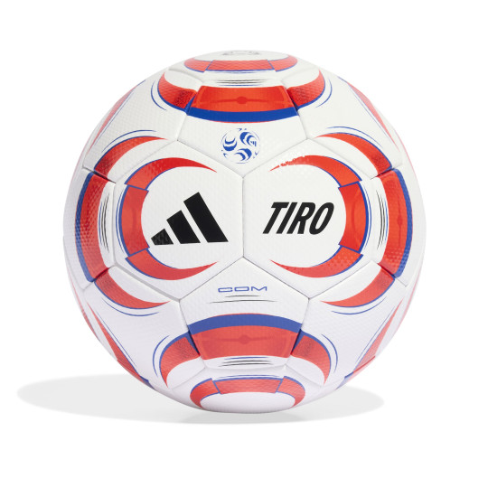 adidas Tiro Competition Voetbal Maat 5 Wit Felrood Blauw Zwart
