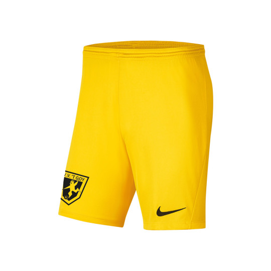 VV 't Goy Keepersshort Senior Geel