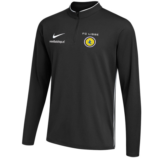 FC Lisse Trainingstrui 1/4 Zip Trainers Senior Zwart