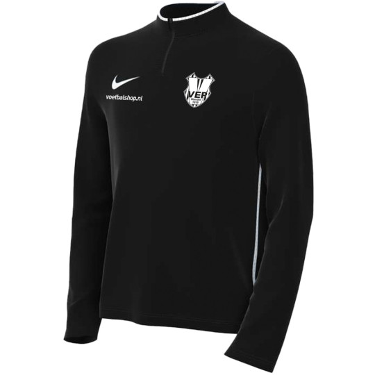VEP Trainingstrui 1/4 Zip Junior Zwart