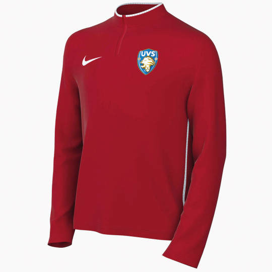 UVS Leiden Trainingstrui 1/4 Zip Trainers Junior Rood