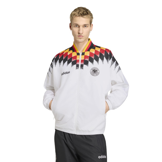 Veste d'entraînement adidas Germany 1994 blanche, noire, rouge, jaune