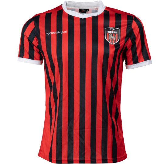 DTA Thuisshirt Rood Zwart