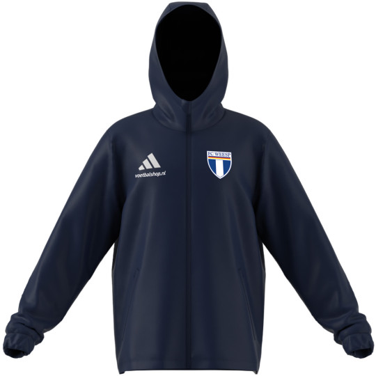 FC Weesp Regenjack Junioren Blauw