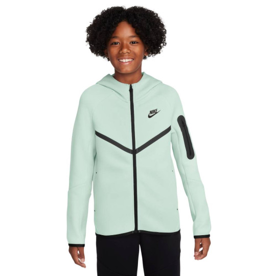 Nike Tech Fleece Vest Kids Light Green Black