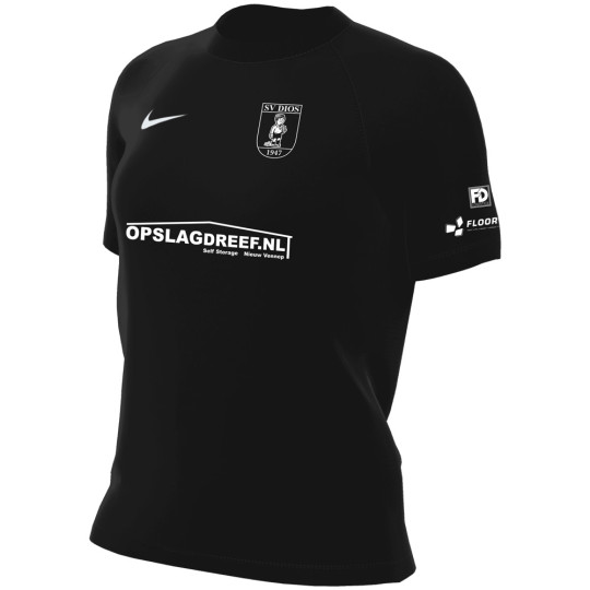 SV DIOS Keepershirt Korte Mouwen Dames Zwart