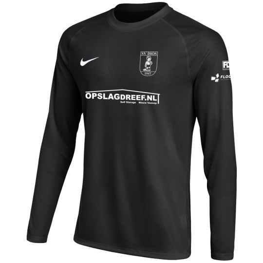SV DIOS Keepersshirt Lange Mouwen Senior Zwart