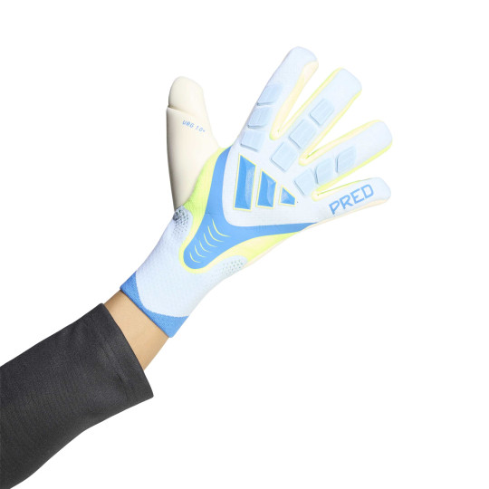 adidas Predator Pro PC Keepershandschoenen Lichtblauw Blauw Neongeel