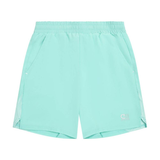 Cruyff Hydrogen Kids Short Pants Mint Green Silver