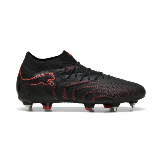 PUMA Future 9 Ultimate Gras / Kunstgras Voetbalschoenen (MG) Zwart Rood