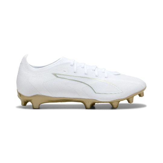 PUMA Ultra 6 Match Grass/Artificial Grass Football Boots (MG) White Gold