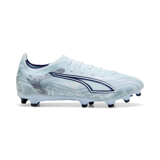 PUMA Ultra 6 Match Gazon Naturel Artificiel (MG) Bleu Clair Bleu Blanc