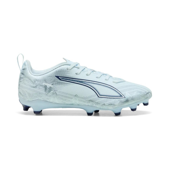 PUMA Ultra 6 Play Gazon Naturel Artificiel Chaussures de Foot (MG) Enfants Bleu Clair Bleu Blanc