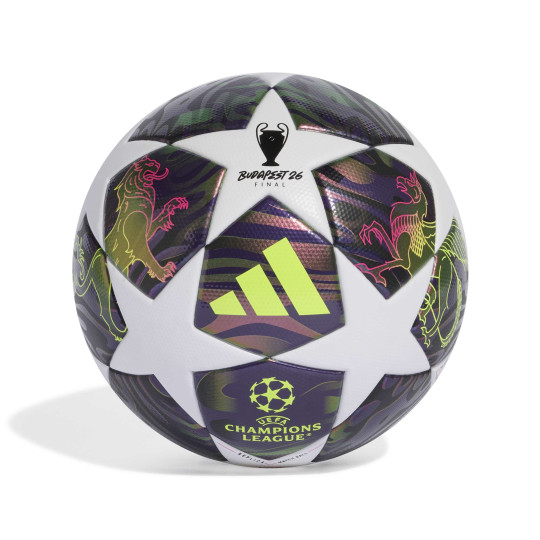 adidas UEFA Champions League League Final Voetbal 2025-2026 Paars Wit Geel