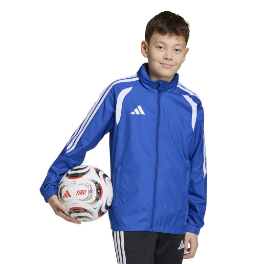 adidas Tiro 26 League Windbreaker Kids Blauw Wit