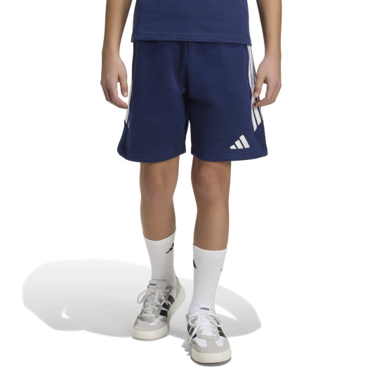 adidas Tiro 26 League Sweat Trainingsbroekje Kids Donkerblauw Wit