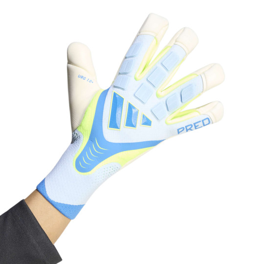 adidas Predator Pro Hyp Keepershandschoenen Lichtblauw Blauw Neongeel