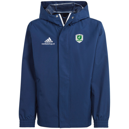 De Volewijckers Regenjas kids Donkerblauw