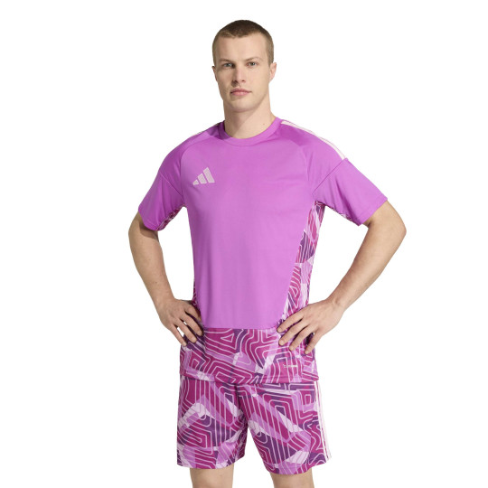adidas Tiro 26 Competition Keepersshirt Korte Mouwen Roze