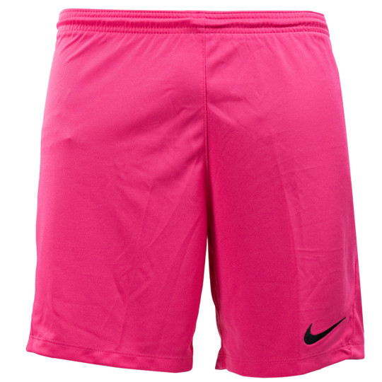 Nike Dri-FIT Park III Pink Black Football Shorts