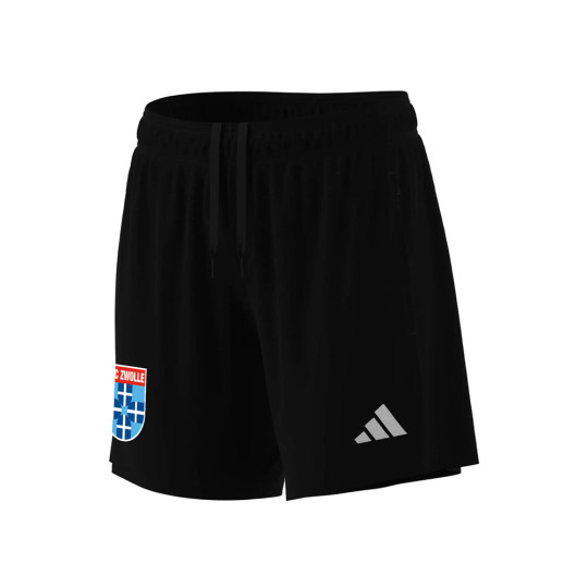PEC Zwolle Trainingsshort Dames Zwart