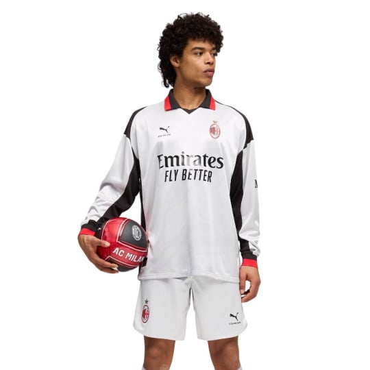 PUMA AC Milan x Slam Jam 4e Set Lange Mouwen 2025-2026 Zilver