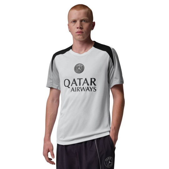Maillot d'entraînement Nike Paris Saint-Germain x Jordan Strike 2025-2026 gris noir