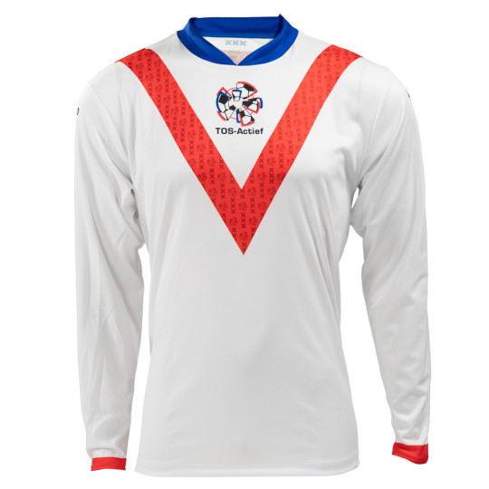 TOS Actief Wedstrijdshirt Kids Wit