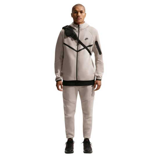 Nike Tech Fleece Sportswear Trainingspak Donkergrijs Zwart