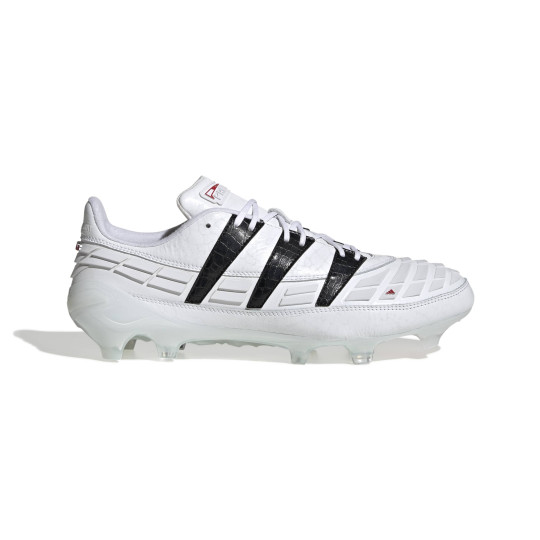 adidas Predator 94 Reverse Gras Voetbalschoenen (FG) Wit Zwart