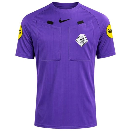 Nike KNVB Scheidsrechtersshirt 2026-2028 Paars Zwart