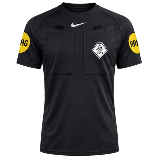 Nike KNVB Scheidsrechtersshirt 2026-2028 Zwart Wit