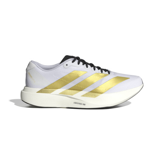 adidas Adizero Evo SL Woven Running Shoes White Gold Black