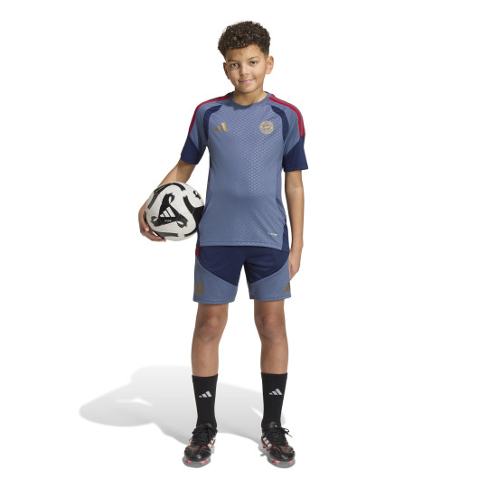 adidas Bayern München Trainingsset 2026-2027 Kids Donkerblauw Rood Goud