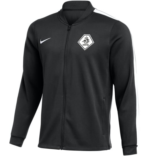 Nike KNVB Scheidsrechters Trainingsjack 2026-2028 Zwart Wit