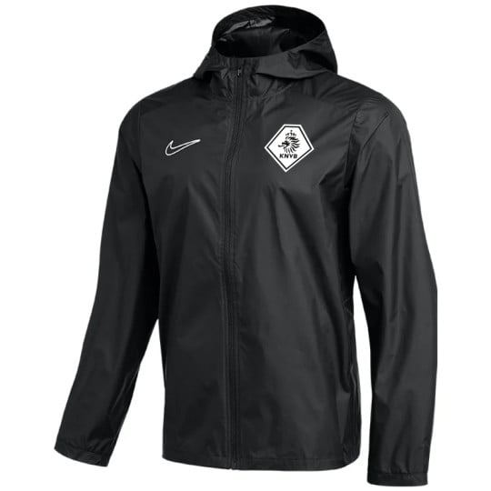 Nike KNVB Regenjack 2026-2028 Zwart Wit