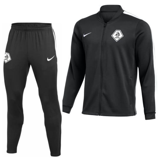 Nike KNVB Scheidsrechters Trainingspak 2026-2028 Zwart Wit