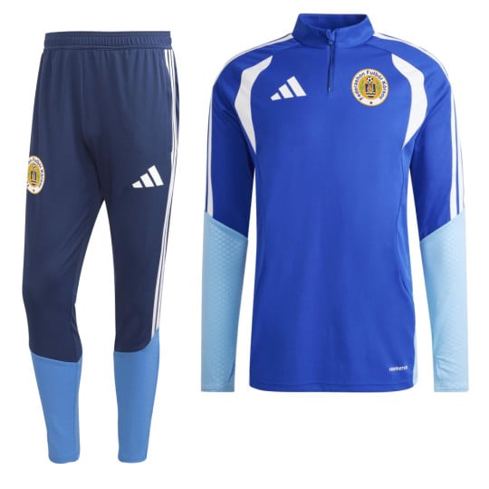 adidas FFK Curacao Trainingspak 1/4-Zip 2026-2028 Blauw