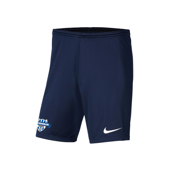 VV Zeewolde Trainingsshort Senior Navyblauw