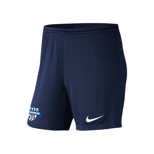 VV Zeewolde Trainingsshort Dames Navyblauw