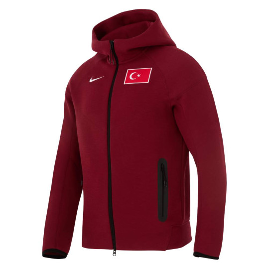 Nike Turkije Tech Fleece Vest 2026-2028 Rood Zwart