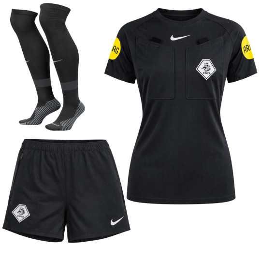 Nike KNVB Scheidsrechterstenue 2026-2028 Dames Zwart Wit